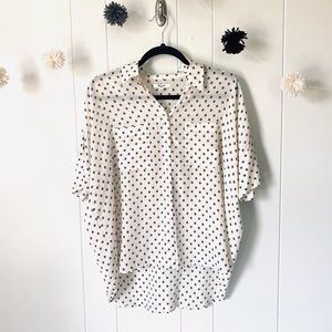 Madewell short sleeve blouse